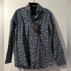 Suitor Men’s Button Down Fitted Shirt